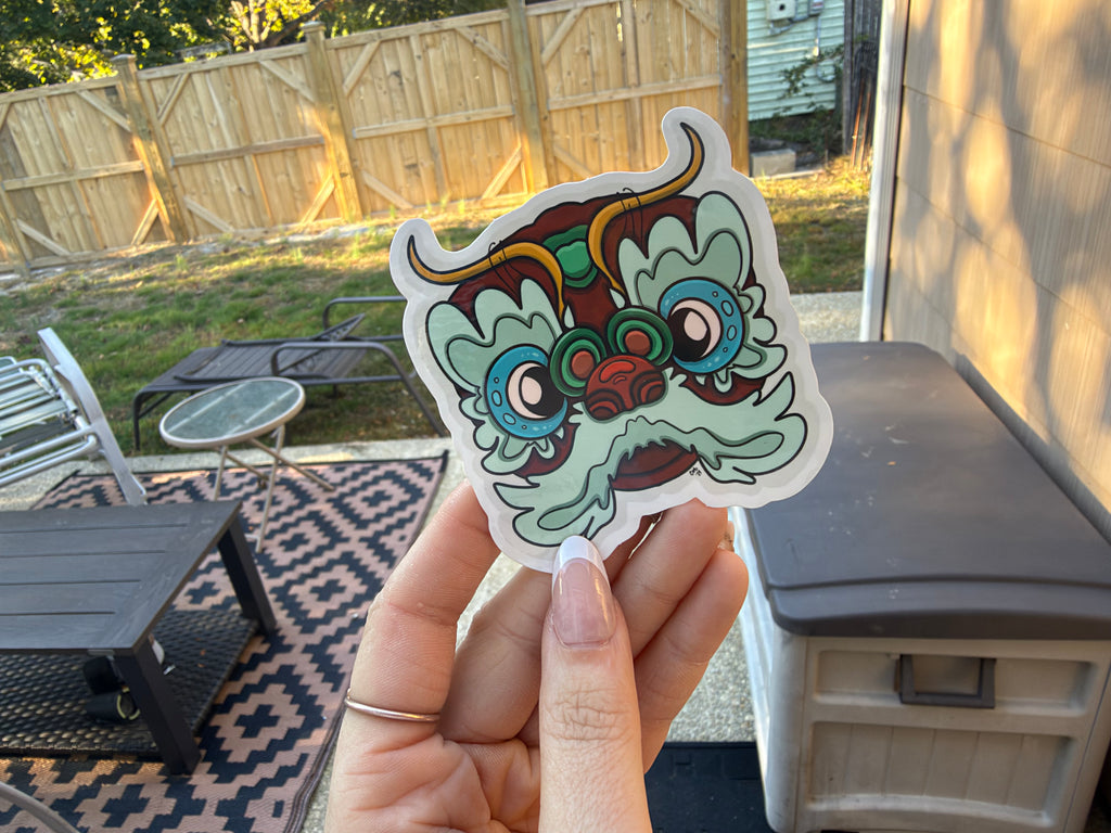 Year of the Dragon Lunar New Year Sticker Pack | Glossy Die Cut Stickers