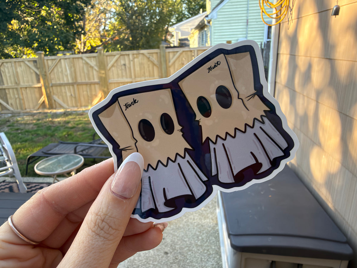 Glossy Halloween Sticker Pack | Die Cut Stickers