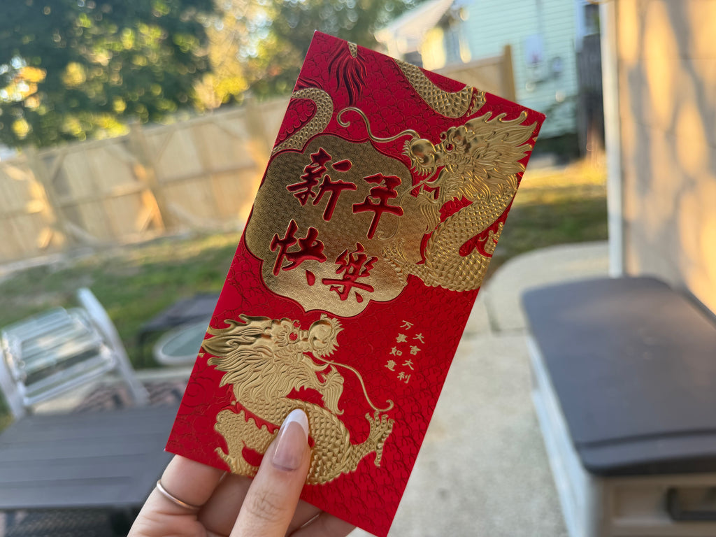 Year of the Dragon Lunar New Year Sticker Pack | Glossy Die Cut Stickers