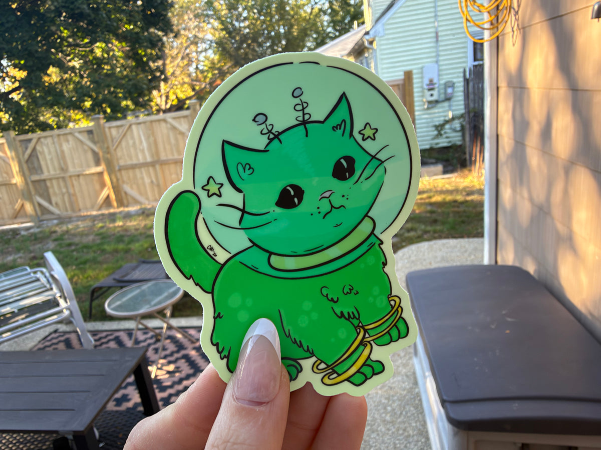 Glow-in-the-Dark Halloween Sticker Pack | Die Cut Stickers