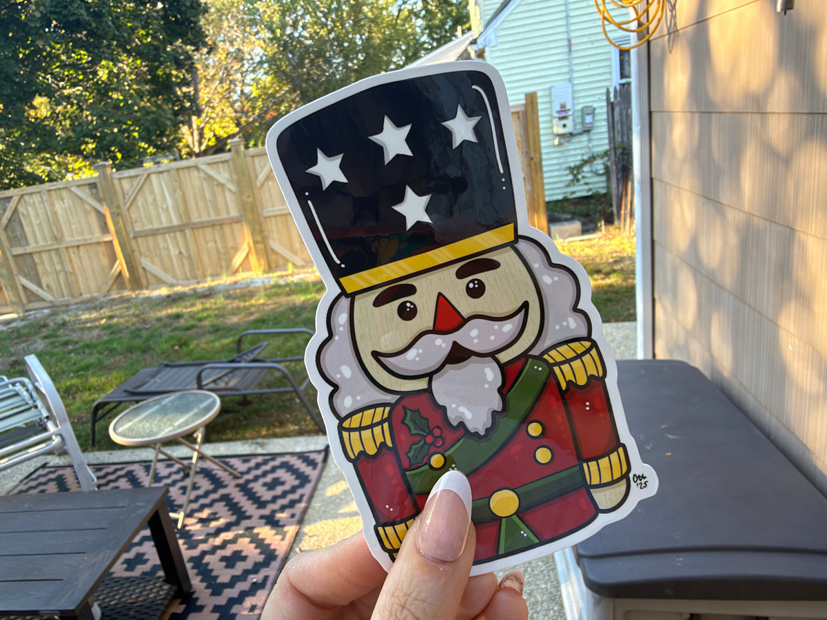 Glossy Christmas Sticker Pack | Die Cut Stickers