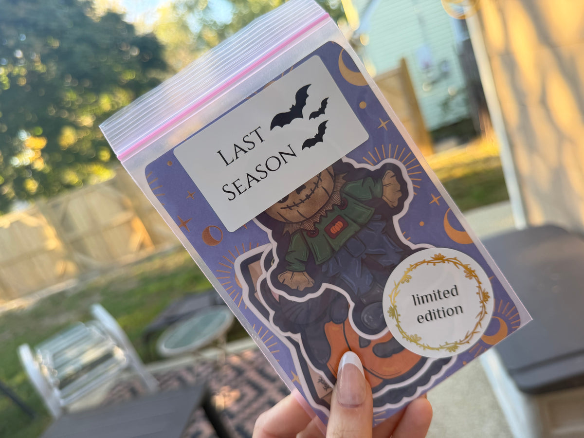 Glossy Halloween Sticker Pack | Die Cut Stickers