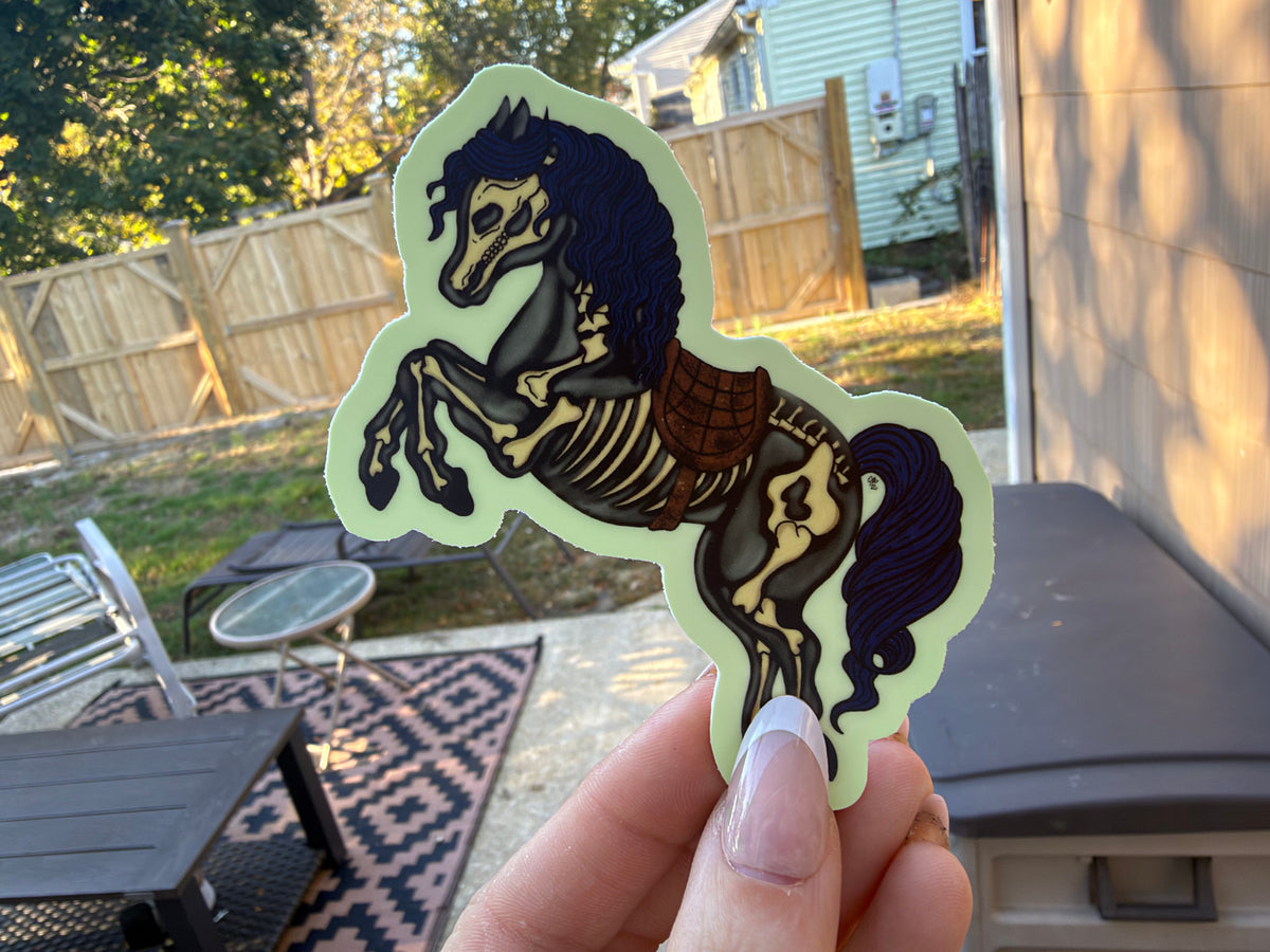 Glow-in-the-Dark Halloween Sticker Pack | Die Cut Stickers