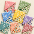 Fabric Corner Bookmarks | Reversible & Unique