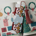 Reindeer Friends Glossy Cardstock Bookmark