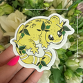 Leopard Gecko Glossy Die Cut Sticker