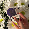 Manta Ray Glossy Die Cut Sticker