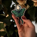 Luna Ray Glossy Die Cut Sticker